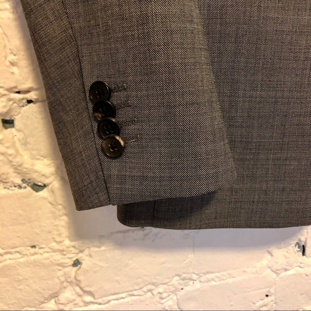 Theory Wellar Gray Sharkskin Jacket - Picture 5 of 8